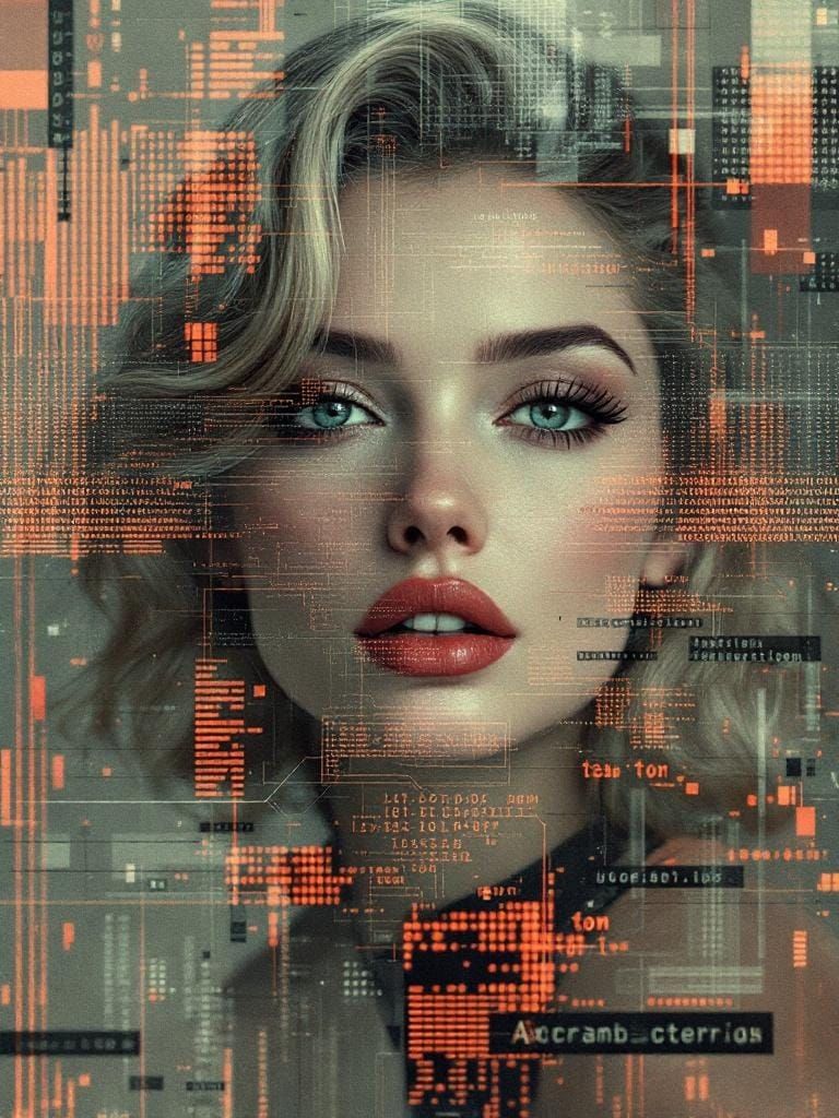 Fractal Glitch: Digital Artifacts Reveal Reality's Code