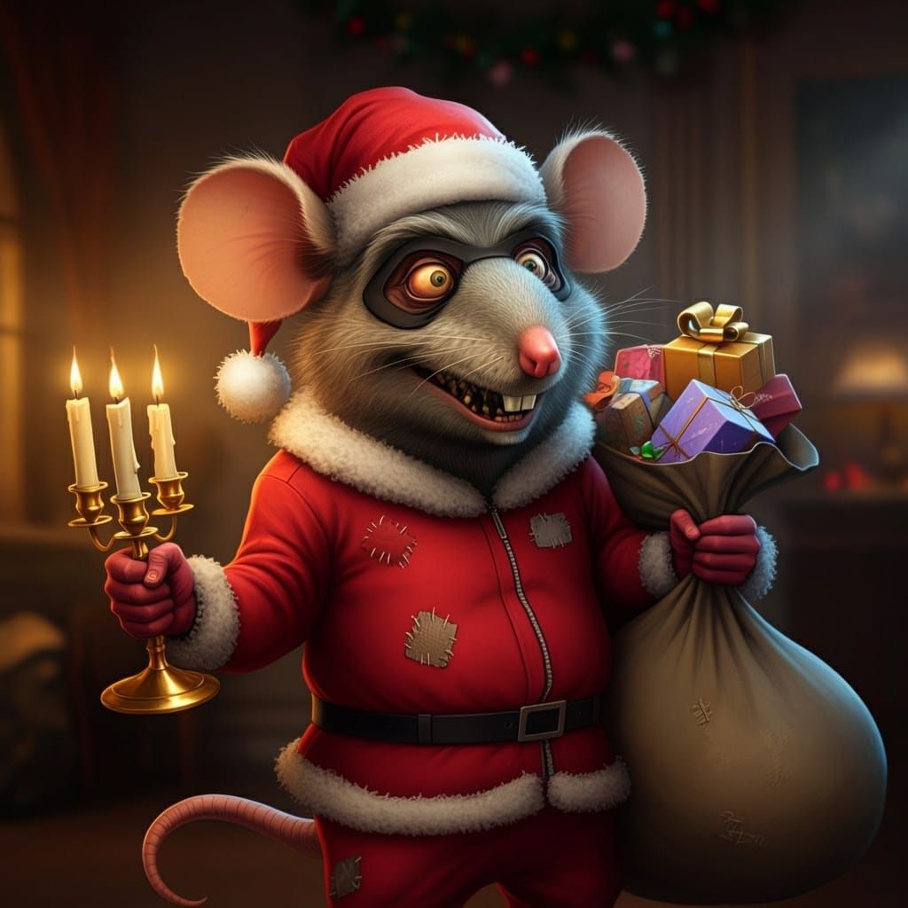 Ratfink Burglar Steals Christmas Gifts in Hyper-Realistic Ca...