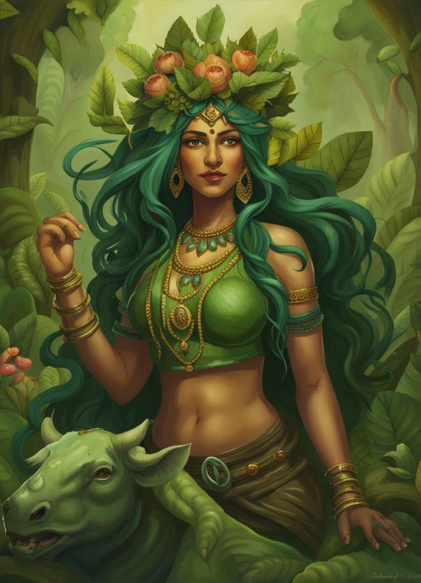 Indian Goddess of the Wild: Professional Photography