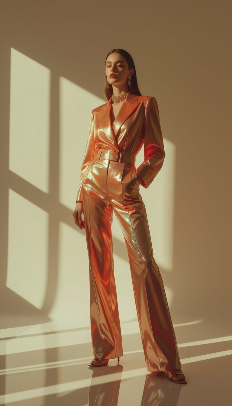 Surreal Fashion Editorial in Vogue Aesthetic