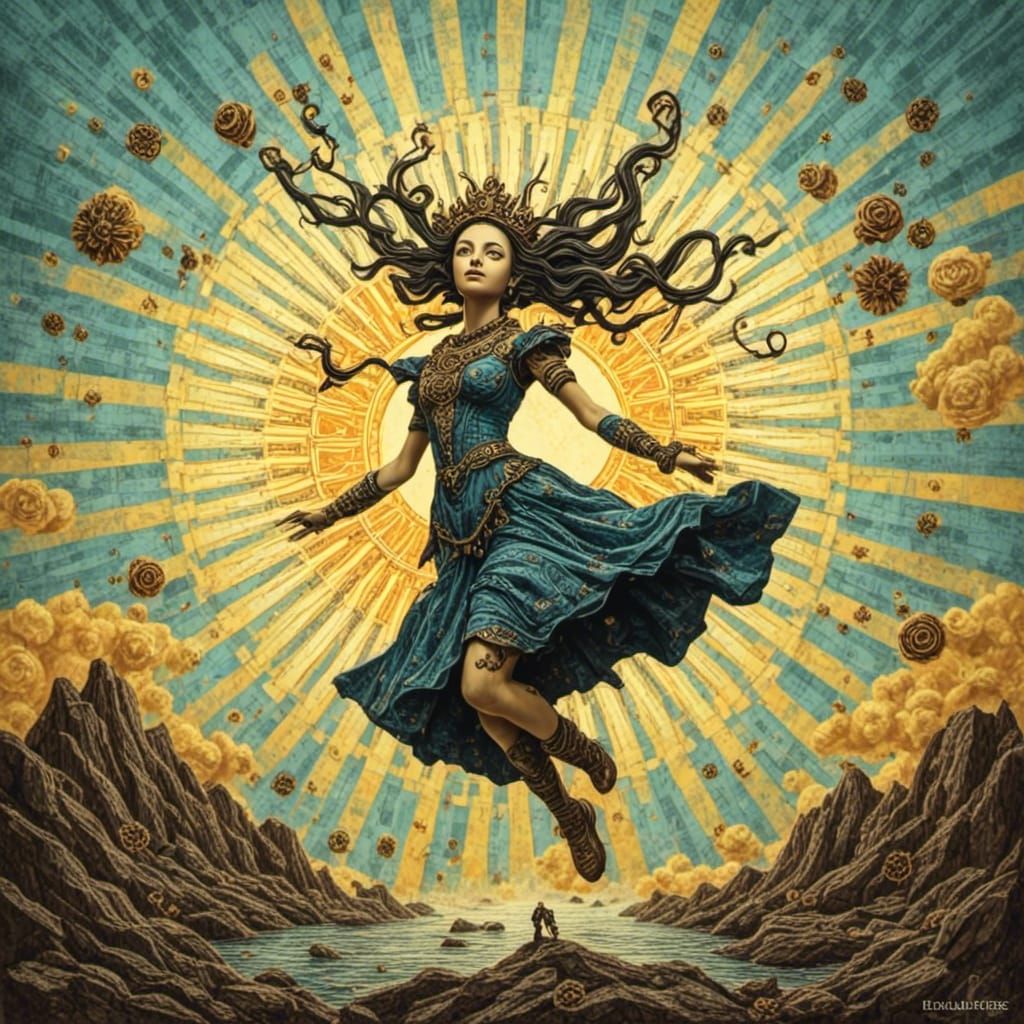 <lora:Drvo:1.0> <lora:Crta:1.0> Jumping dimensions