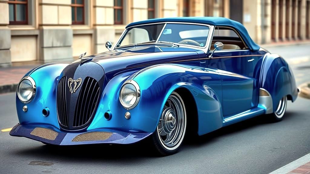 new Cláirseach car brand, Macnas model