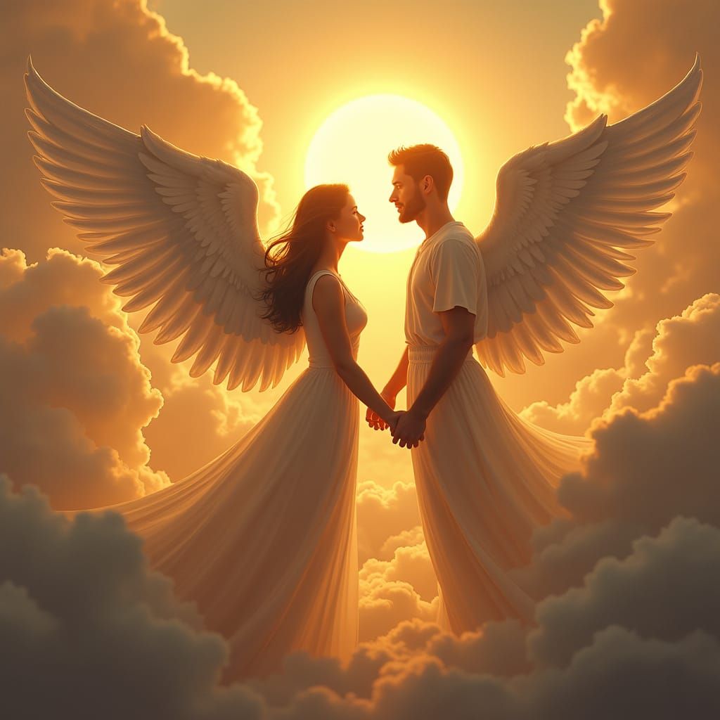 Divine Union of Yin and Yang Angels