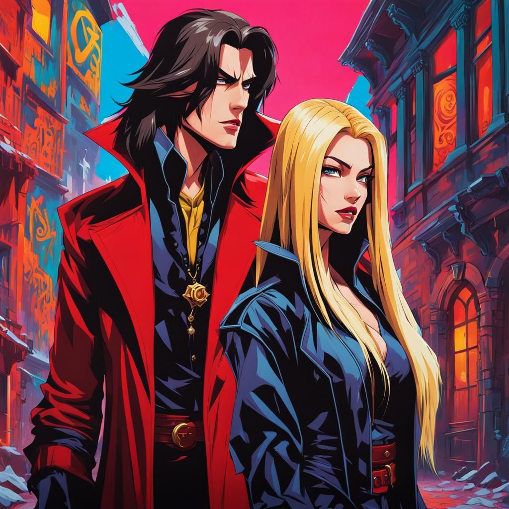 Dracula and Lisa: Castlevania in Modern Graffiti Art