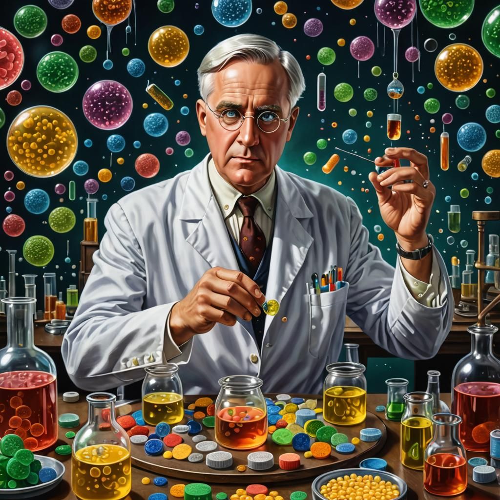 Alexander Fleming's Whimsical Penicillin Discovery