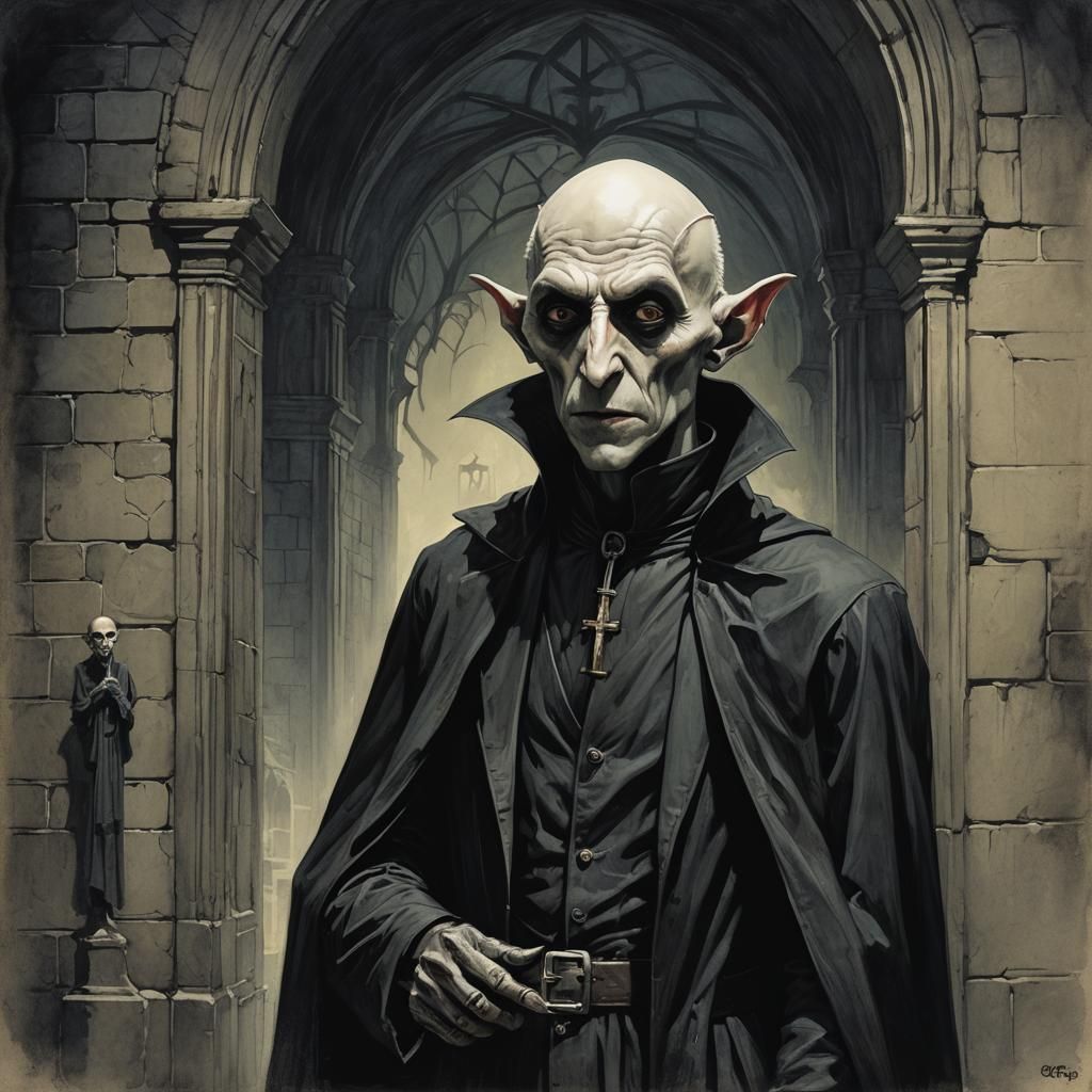 Sinister Gothic Scene