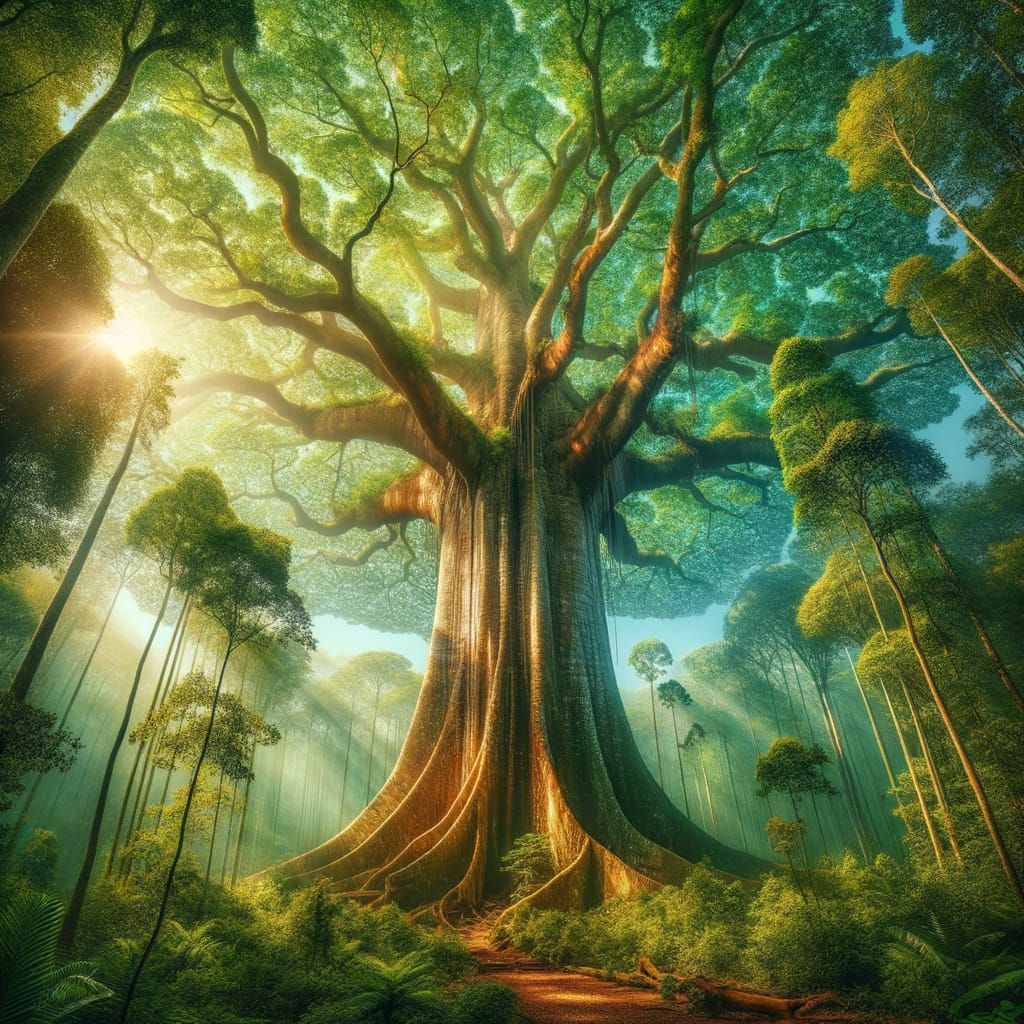 Majestic Nature's Masterpiece: The Largest Tree in the World