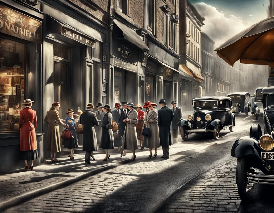 High Street scene, 2