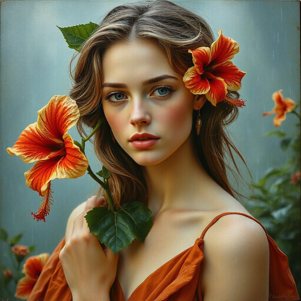 Timeless Beauty in a Rainy Day Hush