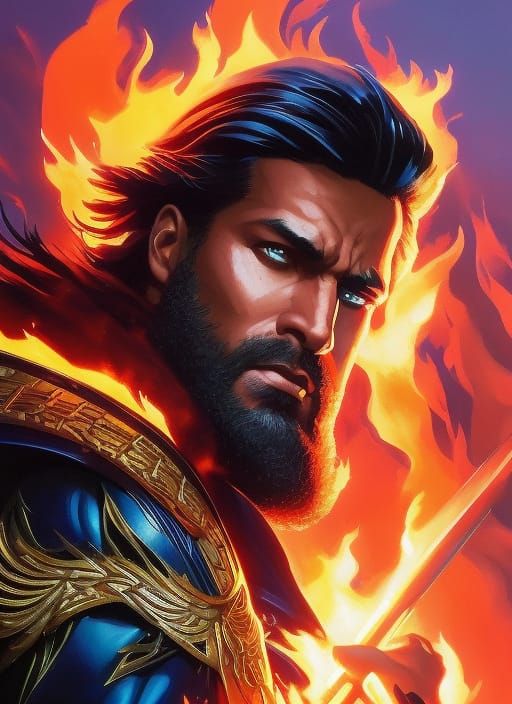 The Legend needs Fire to breath