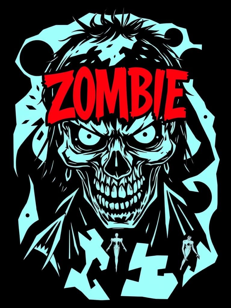 Heavy-metal t-shirt illustration/design