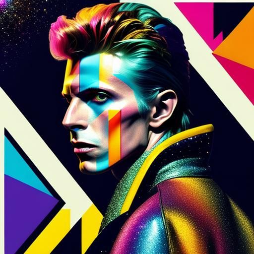 Ziggy Stardust: Art Deco Meets Pop Art