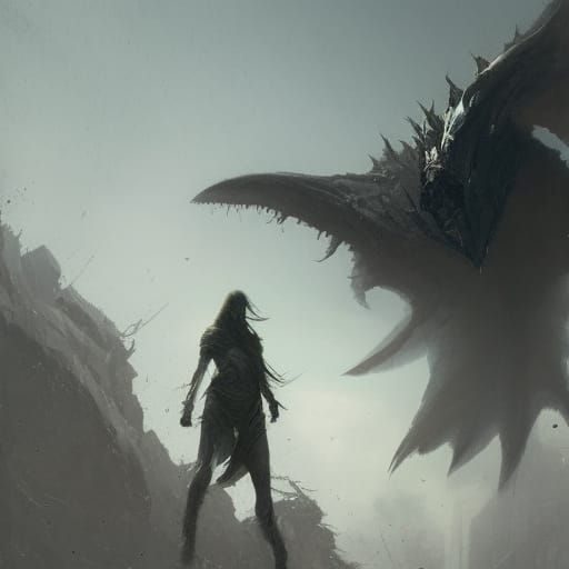 Sinister Tormentor in Dark Fantasy Style