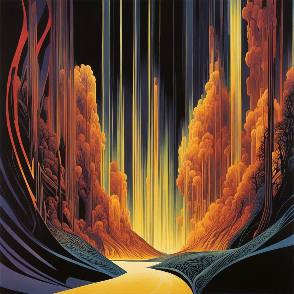 Magical Dust Mop Cleans Weathered Wizard Statue