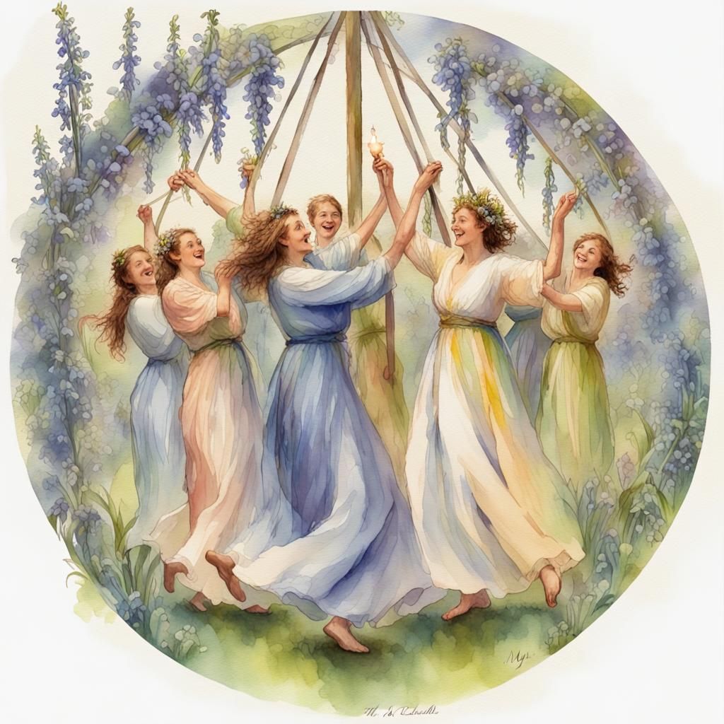 Maypole Ladies Dance