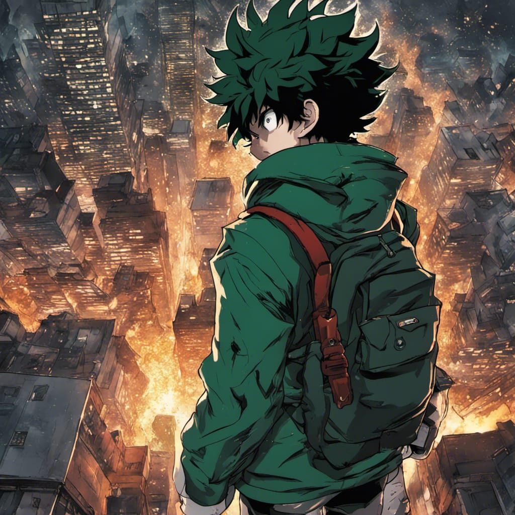 Heroic Anime Confrontation in Demon City