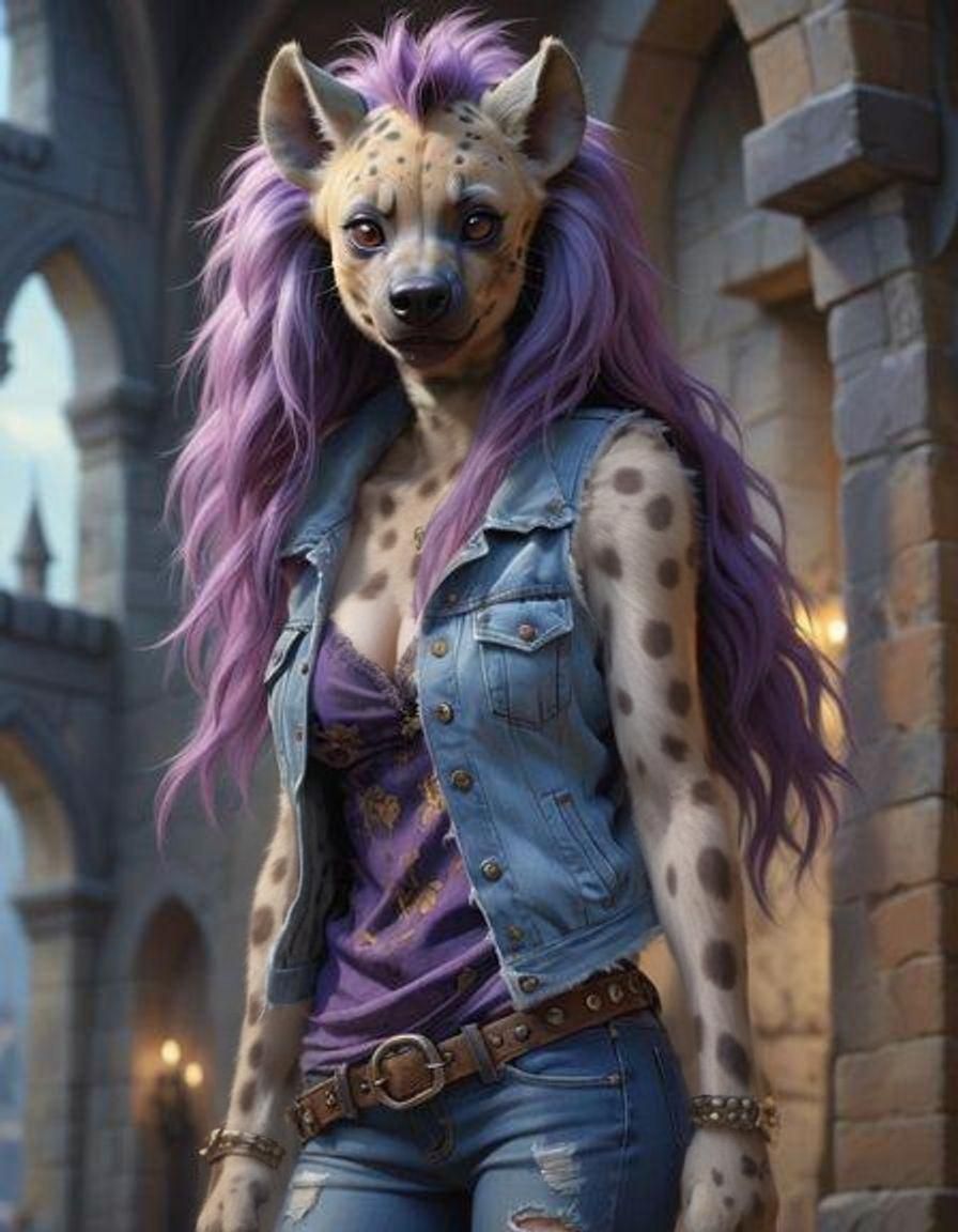 Furry Hyena's Haunted Castle Quest