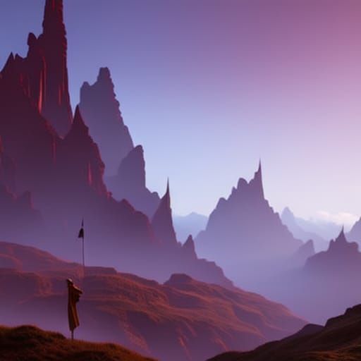 Fantastical Riders in Detailed Digital Painting