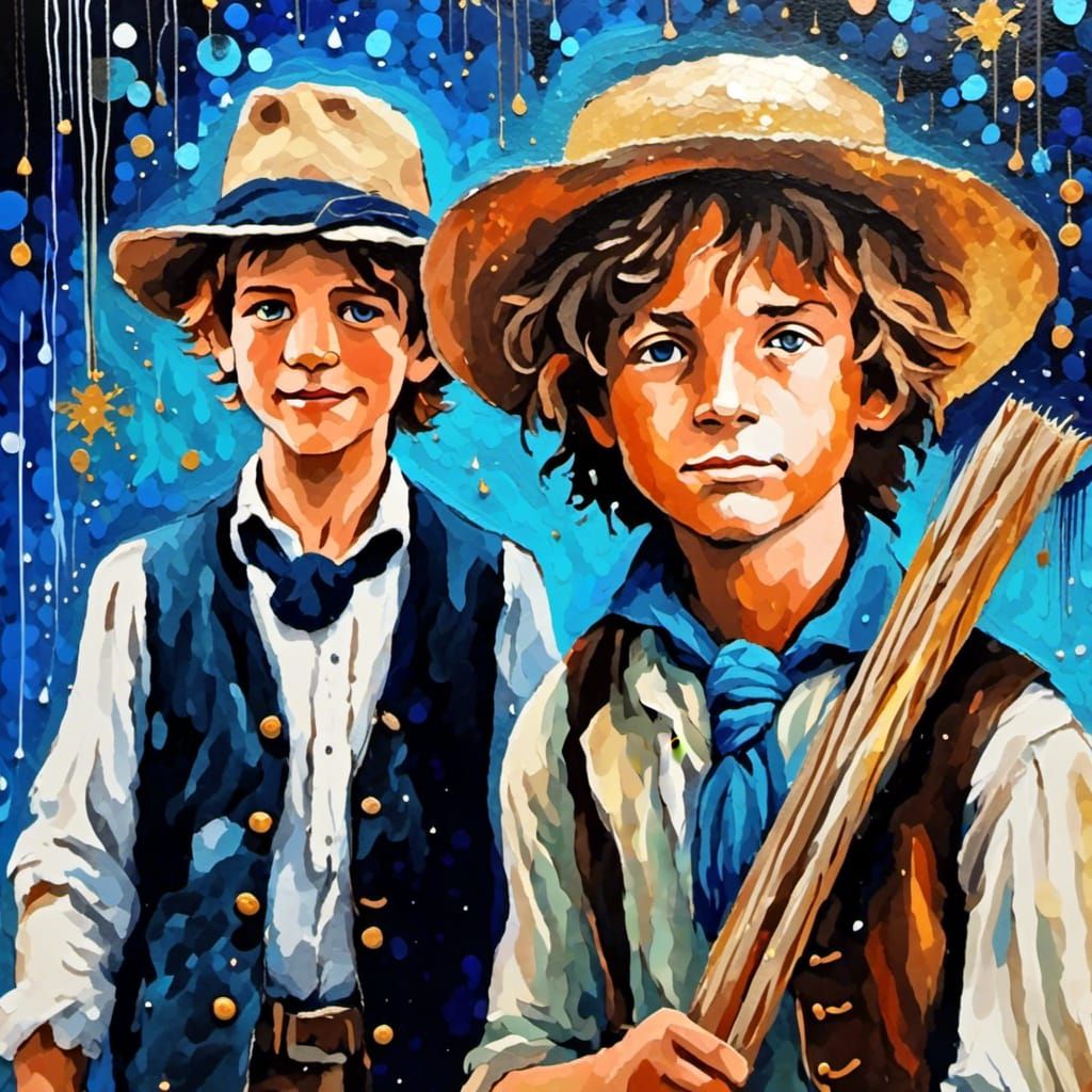 Tom Sawyer & Huckleberry Finn
