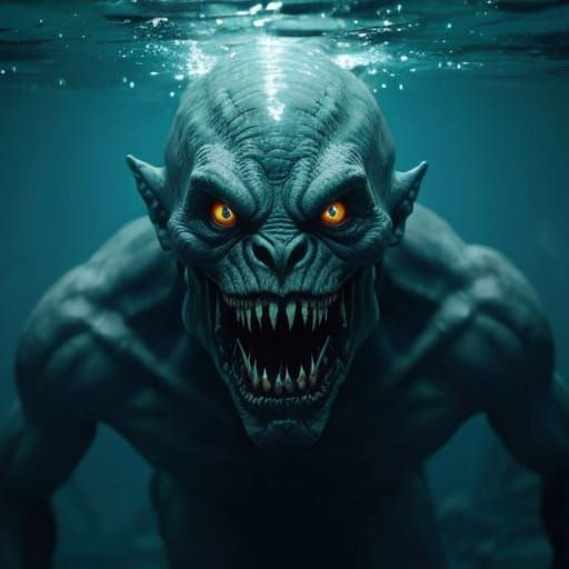 Terrifying Alien Serpent Emerges from Meteorite