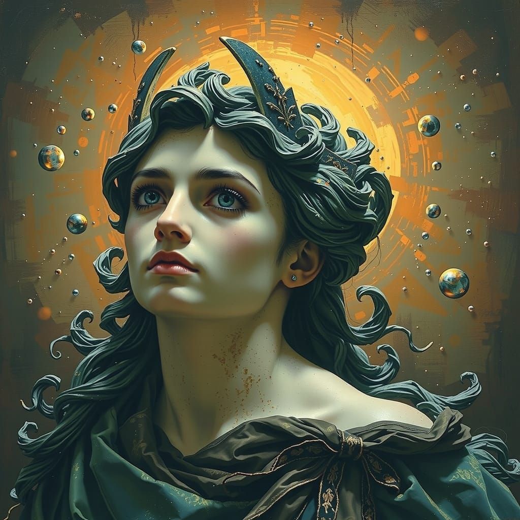 Expressive Sculpture of Foreshadowed Glory