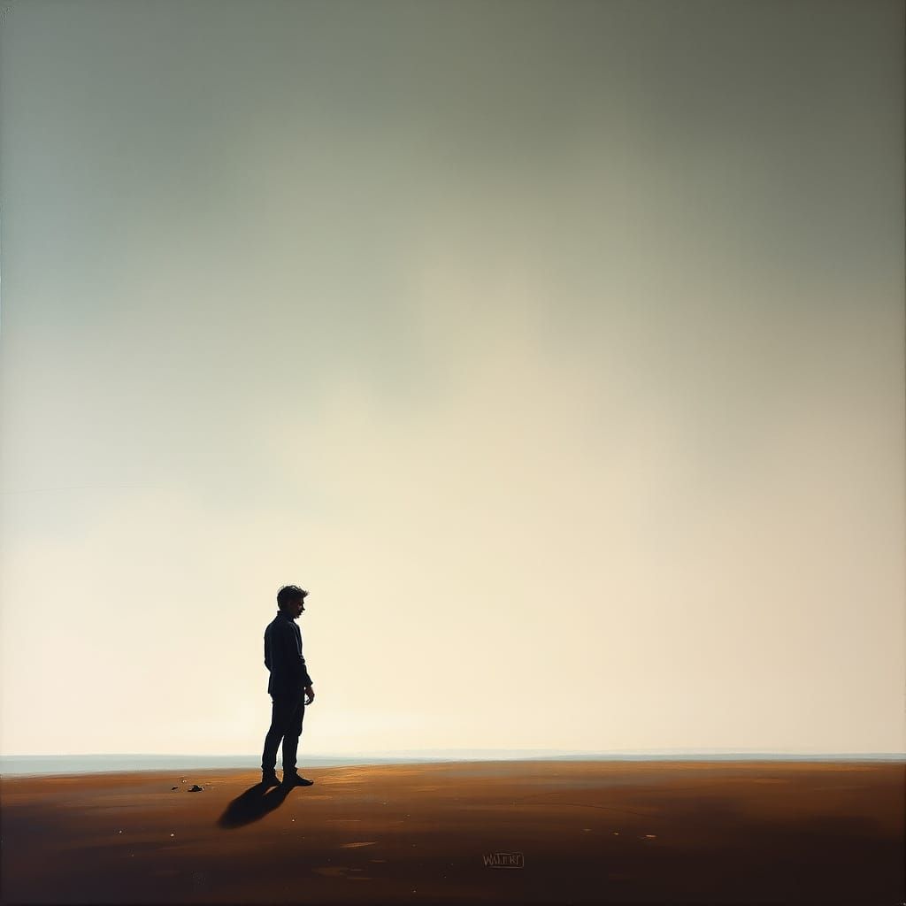 Surreal Landscape of Grief and Acceptance