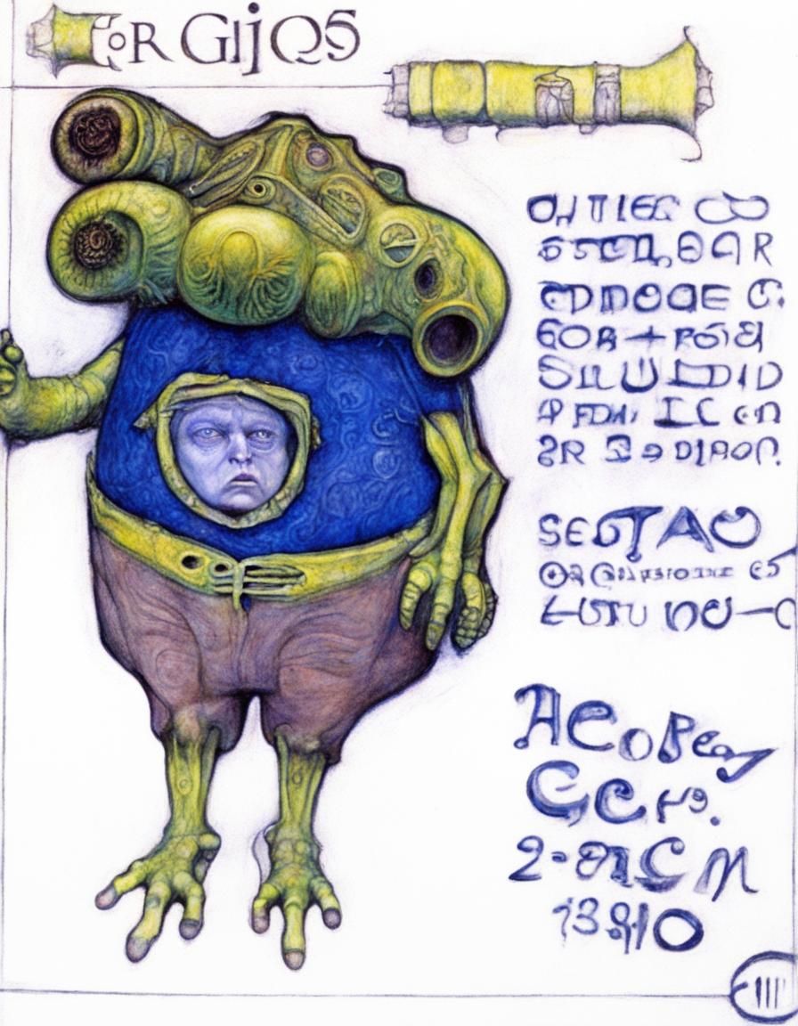 Hyperdetailed Gothic Art in Giger Style