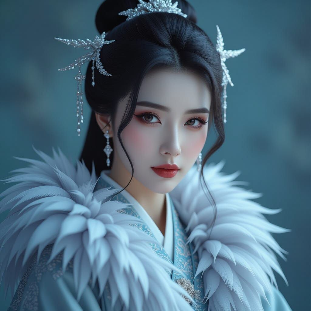 Lu Jian Jun crea unos retratos que me dejan sin aliento… Son...