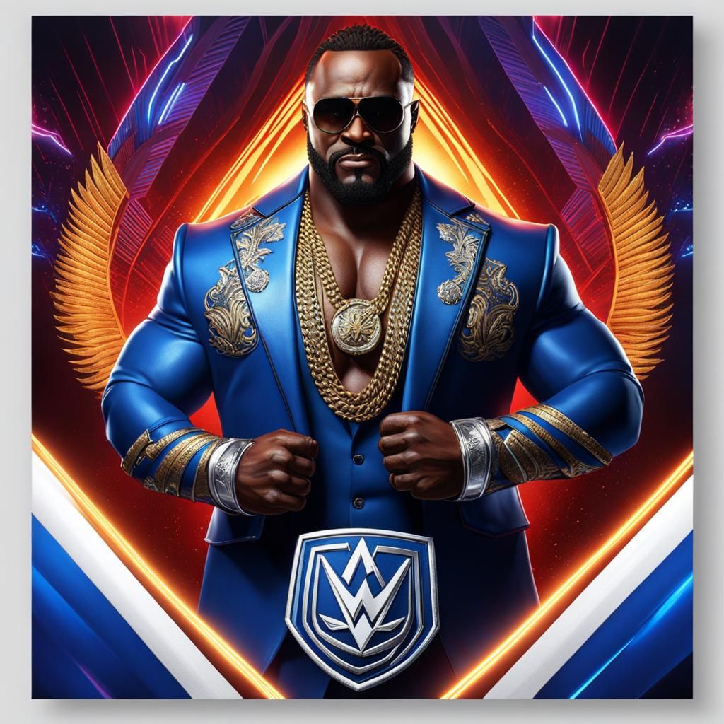 Big E as Bouncer: Detailed Matte Painting