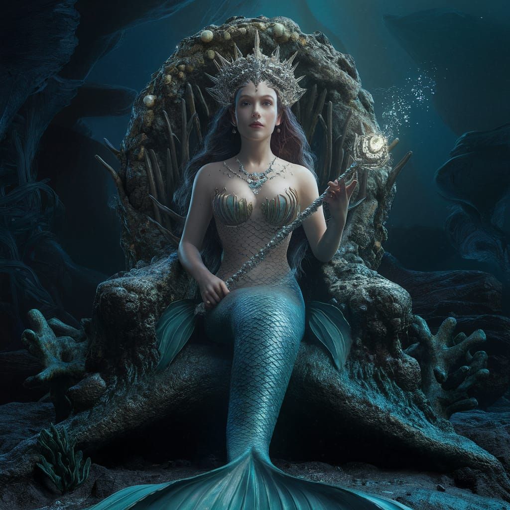 Dark water mermaid 7