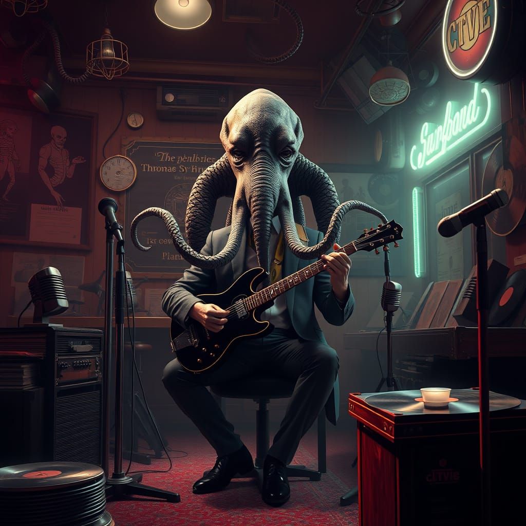 Cthulhu Plays the Blues in Retro Club