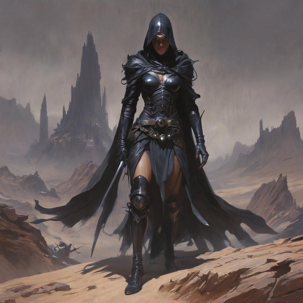 Grimdark Fantasy Illustration