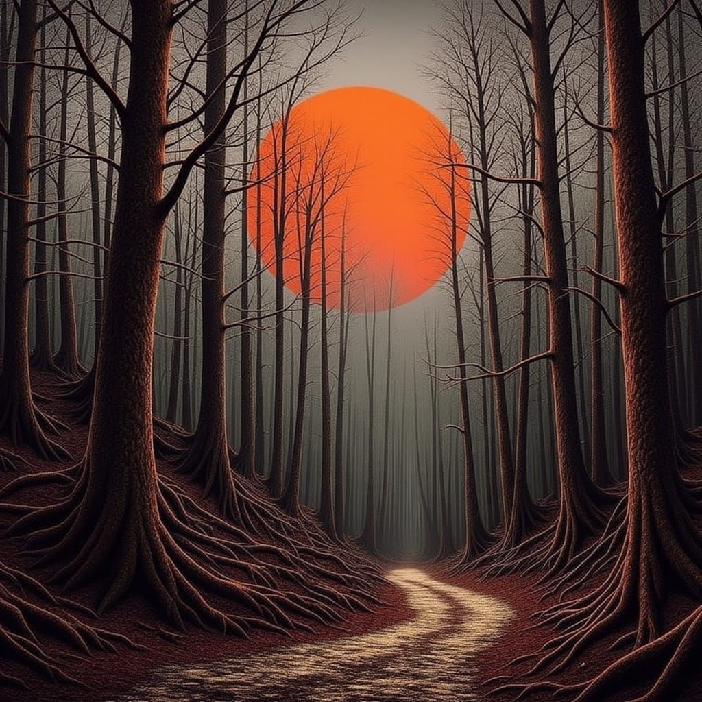 Fantascapes Flux: AI-Generated Image from Custom LoRA