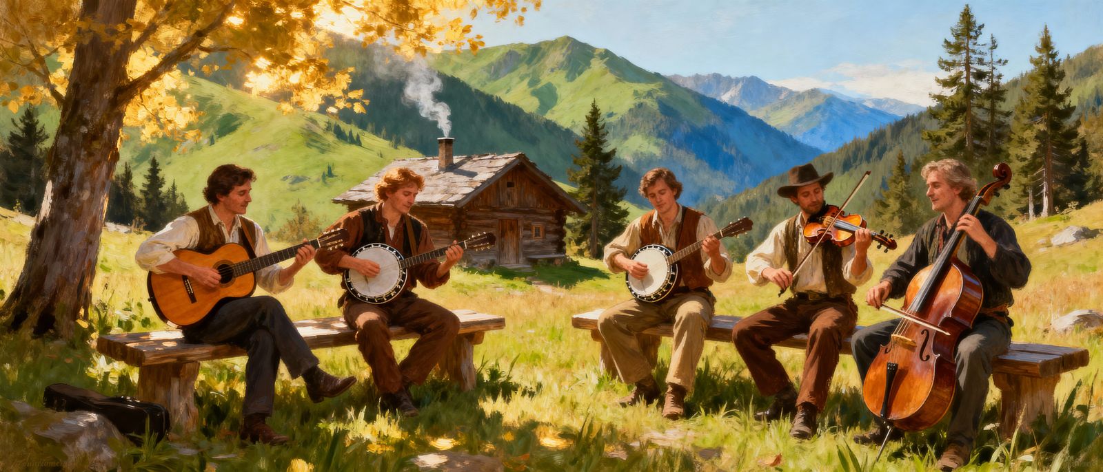 AI Interpretation of Mountain Music