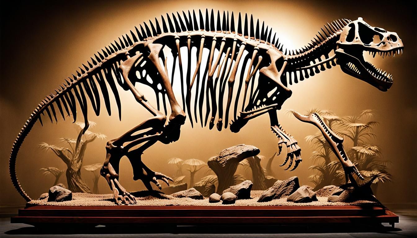 dinosaur skeleton