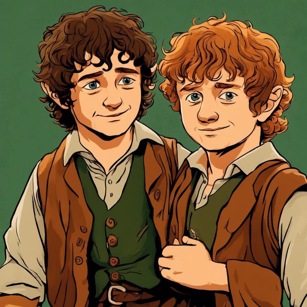 Frodo and Sam friends, now and for always