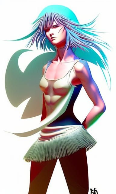 Psychic Australian Girl Controls Wind in Battle