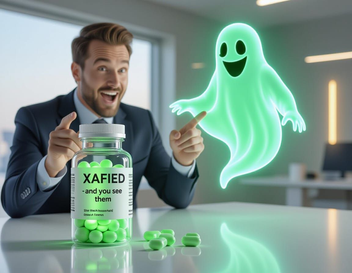 try XAFIED - and you, too, can see them... ghosts, werewolve...