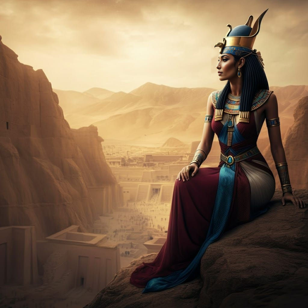 Egyptian Goddess Meretseger Reigns over Theban Necropolis