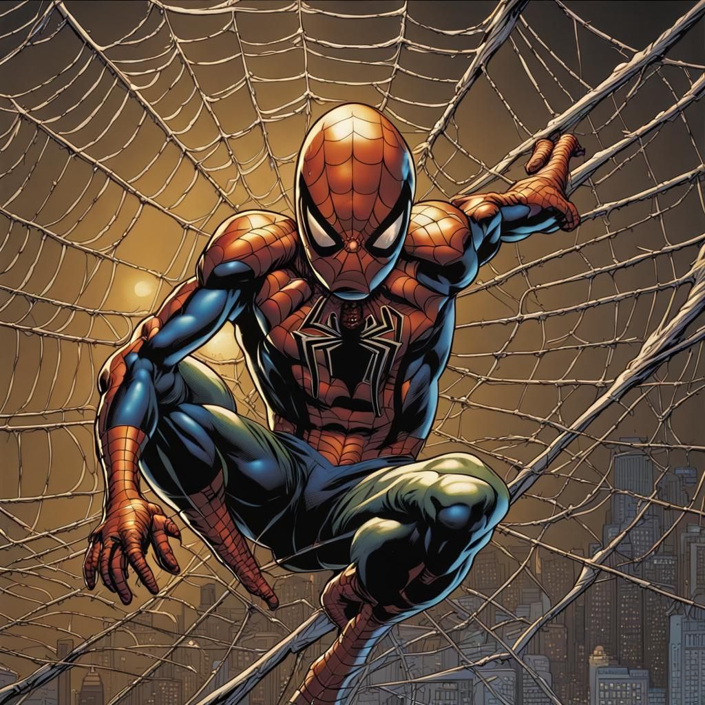 Spider Web Sculpture Inspired by Renaissance Art