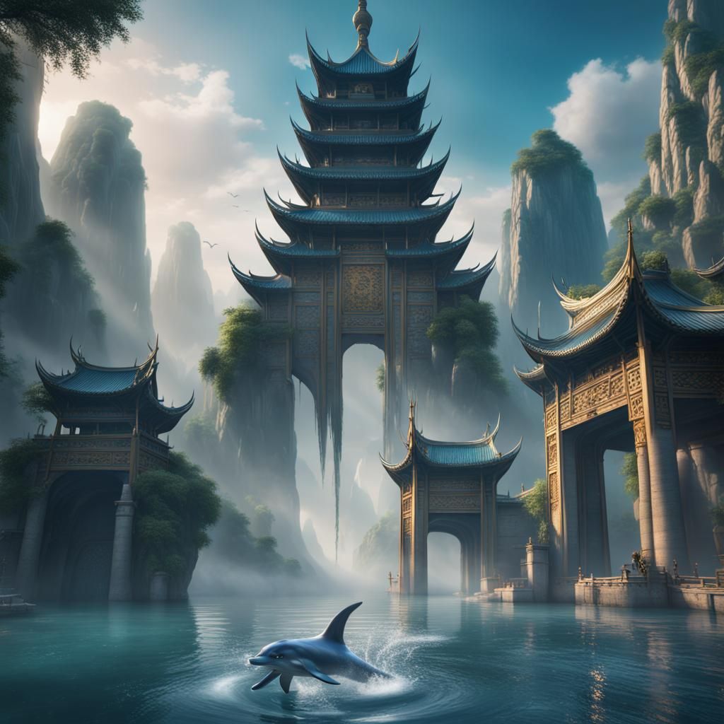 Baiji or Chinese dolphin of river