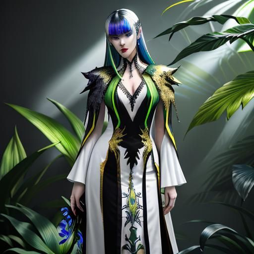 Colorful Lilies, Orchids, and Ferns in High Resolution