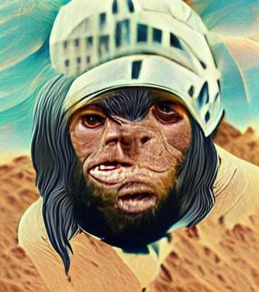Planet of the Apes Illustration