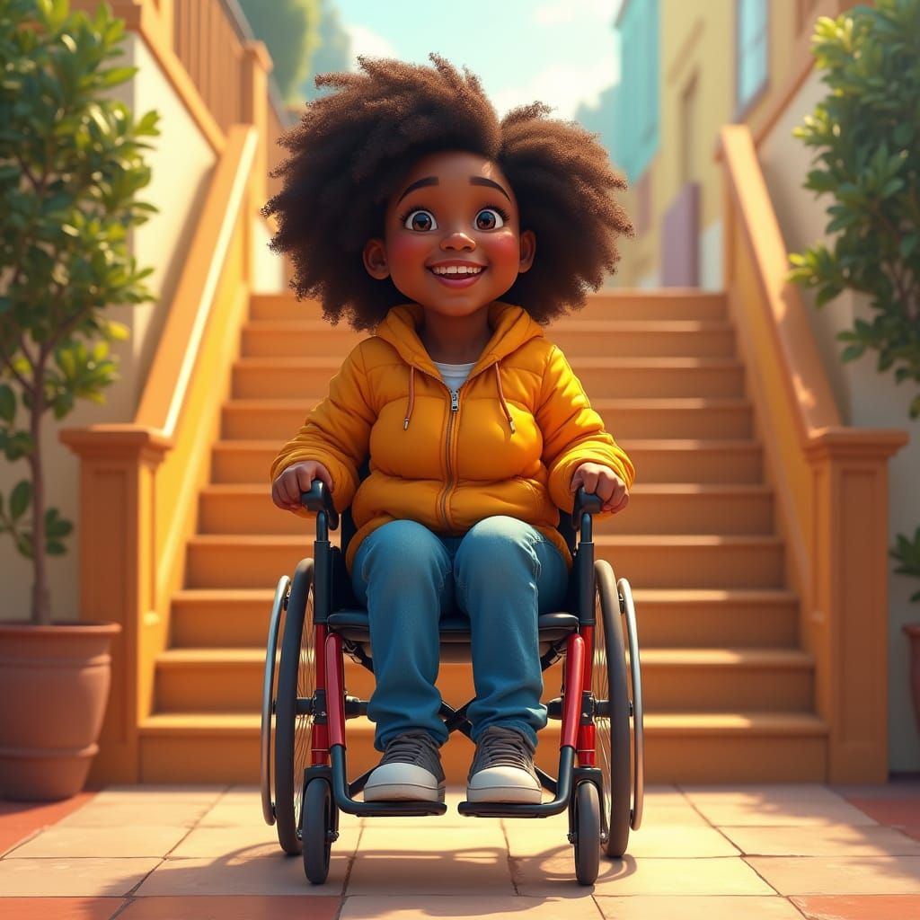 Celebrating Diversity and Inclusion in a Vibrant Pixar-Inspi...