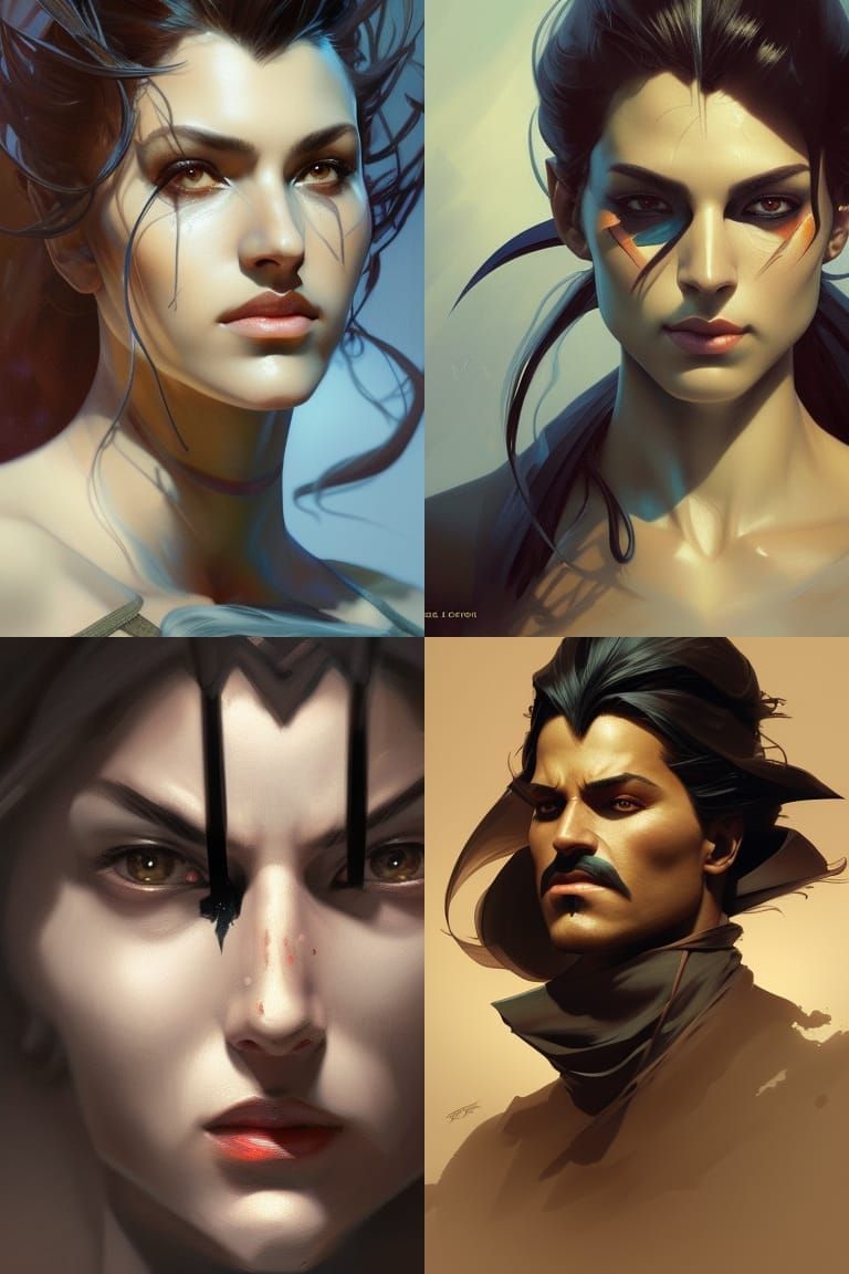 Zorro Portrait in Hyperdetailed Digital Art Style