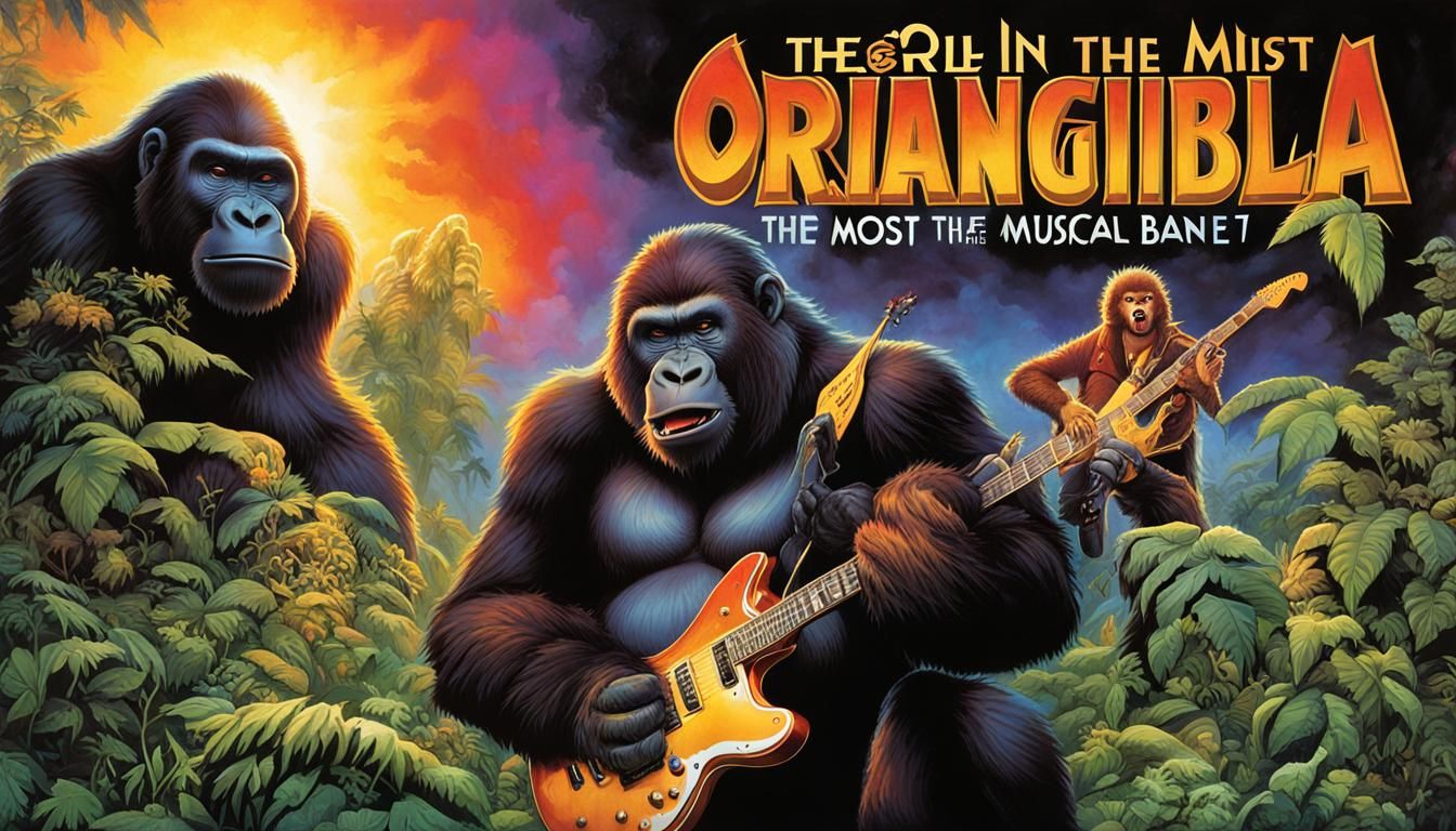 Gorilla in the Mist: Heavy Metal Album Cover