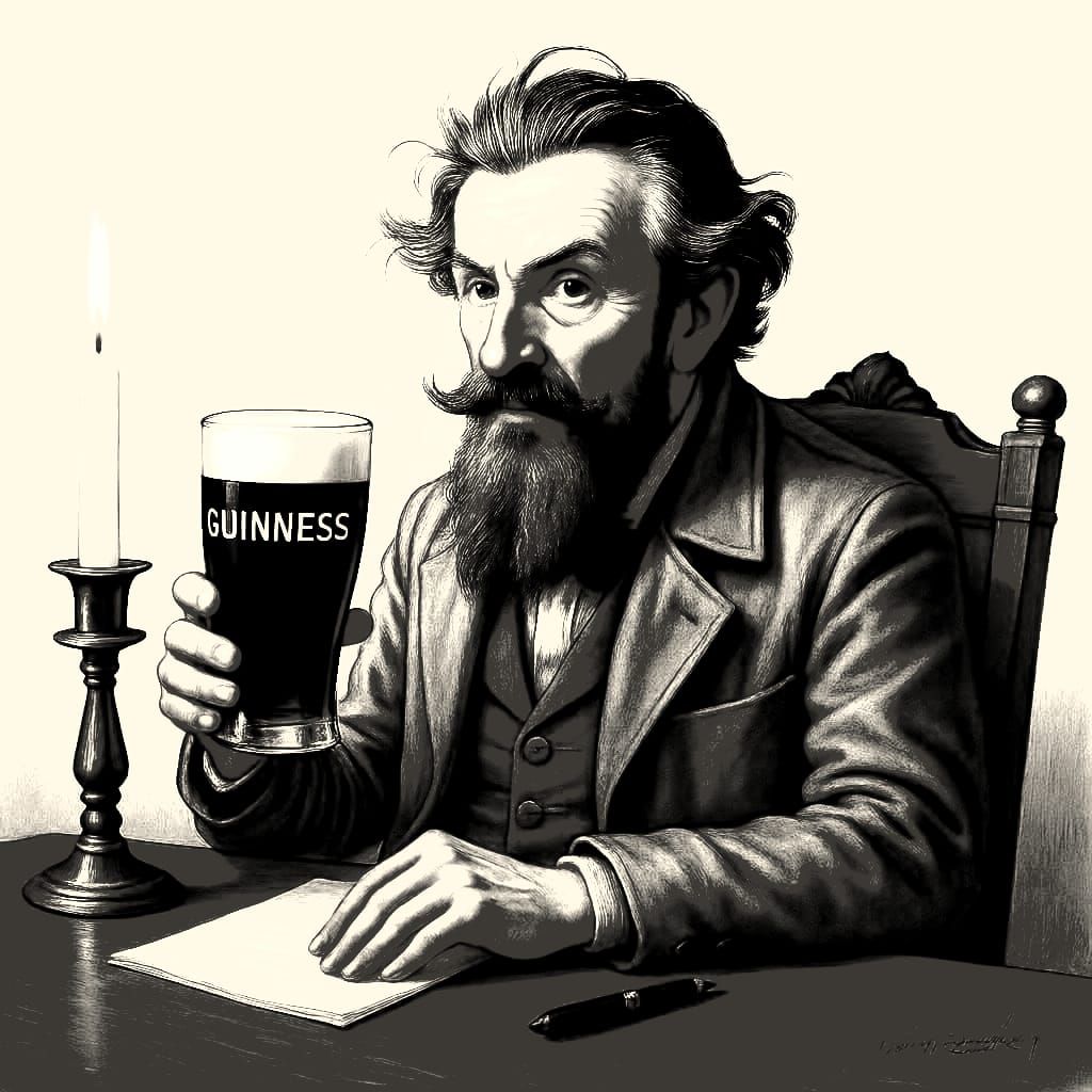 Man in Madhouse as Francisco de Goya Painting