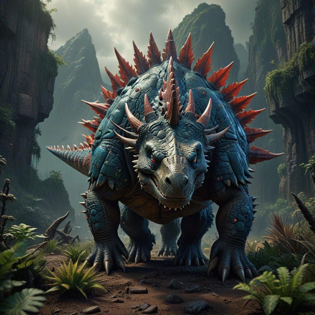 Stegosaurus Epic Cinematic Masterpiece