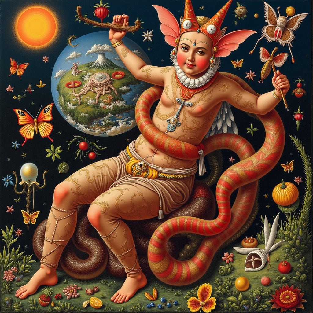 Hallucinatory Art Inspired by Hieronymus Bosch