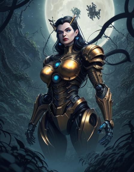 Snow White is lost in fairy proportions. Simon Bisley & Eric...